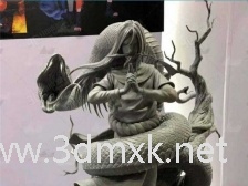 火影忍者大蛇丸霸气高精度3D打印模型
