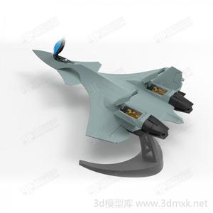 喷气式战斗机3d打印模型下载航模三维图纸素材组装文件