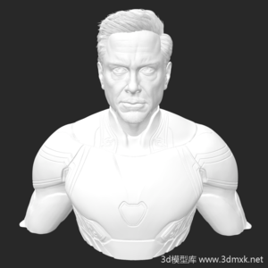 钢铁侠真身3d打印模型下载欧美男性