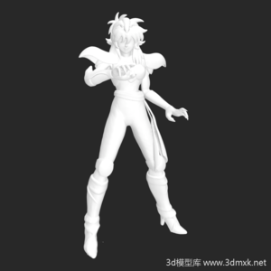 圣斗士星矢人物手办3D打印模型下载