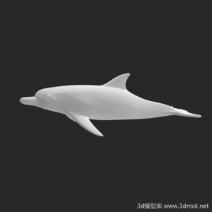 海豚3d打印模型下载